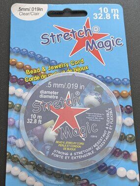 NEW! Lot of Bead & Jewelry Stretch Cording & Filament - Assorted Sizes